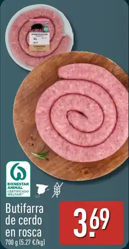 ALDI Butifarra de cerdo en rosca oferta