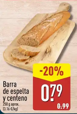 ALDI Barra de espelta y centeno oferta