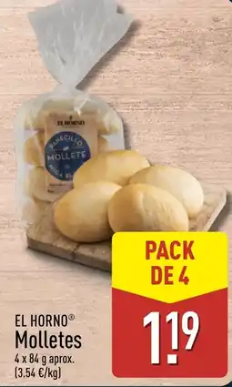 ALDI El Horno molletes oferta