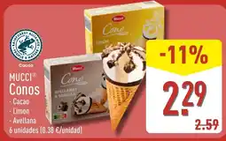 ALDI Mucci Conos oferta
