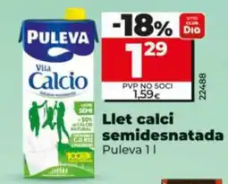 Dia Puleva llet calci semidesnatada oferta