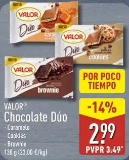 ALDI Valor chocolate dúo oferta