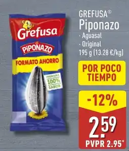 ALDI Grefusa piponazo oferta