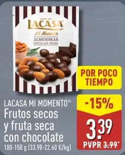 ALDI Lacasa mi momento frutos secos y fruta seca con chocolate oferta