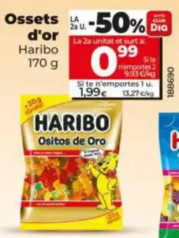 Dia Haribo ositos de oro oferta