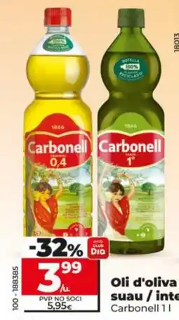 Dia Carbonell oli d'oliva suau / intens oferta