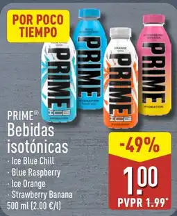 ALDI Prime bebidas isotónicas oferta