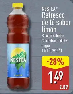 ALDI Nestea refresco de té sabor limón oferta