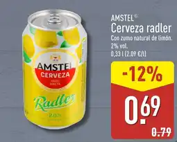 ALDI Amstel cerveza radler oferta