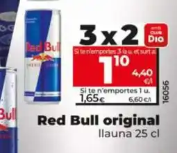 Dia Red Bull original oferta