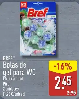 ALDI Bref Bolas de gel para WC oferta