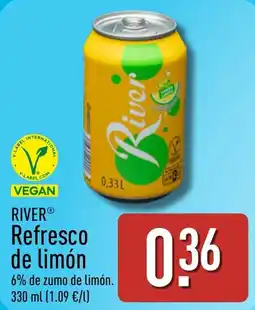 ALDI River Refresco de limón oferta