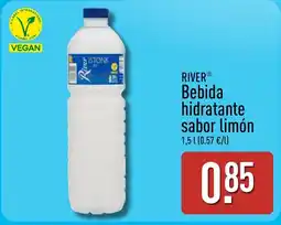ALDI River bebida hidratante sabor limón oferta