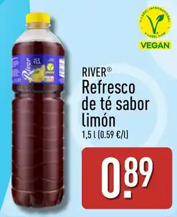 ALDI River refresco de té sabor limón oferta