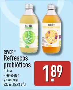 ALDI River Refrescos probióticos oferta