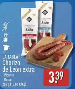 ALDI La tabla chorizo de león extra oferta