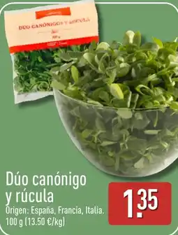 ALDI Dúo canónigo y rúcula oferta