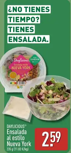 ALDI Daylicious ensalada al estilo nueva york oferta