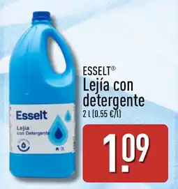 ALDI Esselt lejía con detergente oferta
