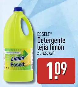 ALDI Esselt detergente lejía limón oferta