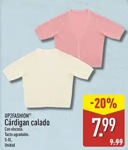 ALDI UP2FASHION Cárdigan calado oferta