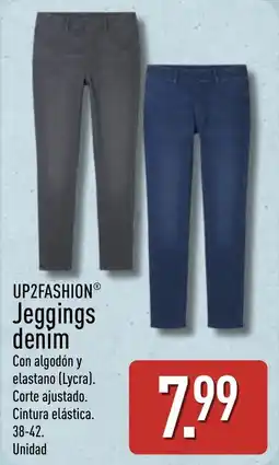 ALDI Up2fashion jeggings denim oferta