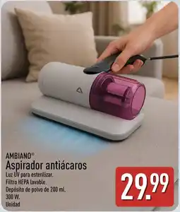 ALDI Ambiano aspirador antiácaros oferta