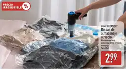 ALDI Home Creation bolsas de almacenaje al vacío oferta