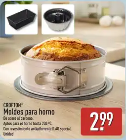 ALDI Crofton moldes para horno oferta