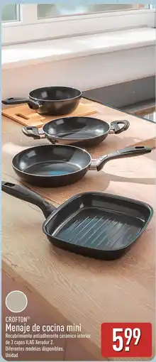 ALDI Crofton menaje de cocina mini oferta