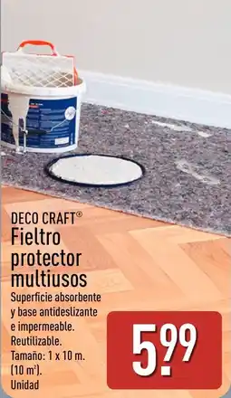 ALDI Deco Craft fieltro protector multiusos oferta