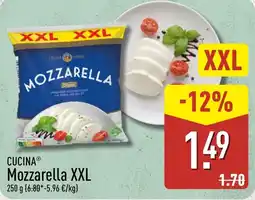 ALDI Cucina Mozzarella XXL oferta