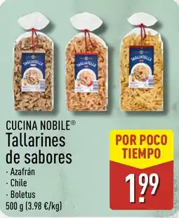 ALDI Cucina Nobile tallarines de sabores oferta