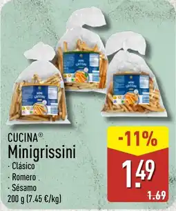 ALDI Cucina minigrissini oferta