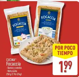 ALDI Cucina Focaccia oferta