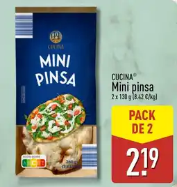 ALDI Cucina mini pinsa oferta