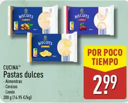 ALDI Cucina pastas dulces oferta