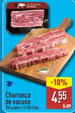 ALDI Churrasco de vacuno oferta