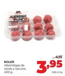 Alimerka Roler - albondigas de cerdo y vacuno oferta