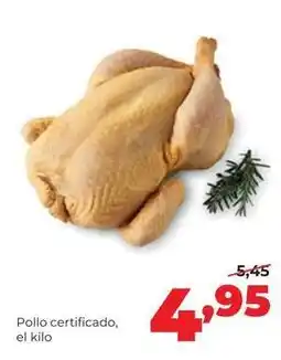 Alimerka Pollo certificado oferta