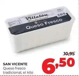 Alimerka San vicente - queso fresco tradicional oferta