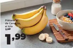Alimerka Platano de canarias oferta