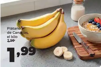 Alimerka Platano de canarias oferta