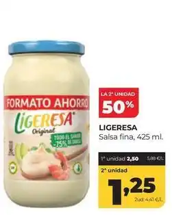 Alimerka Ligeresa - salsa fina oferta