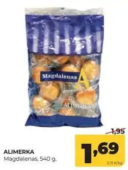 Alimerka Alimerka - magdalenas oferta