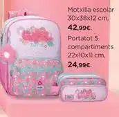 Hipercor Motxilla escolar oferta