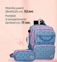 Hipercor Motxilla juvenil oferta
