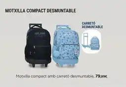 Hipercor Compact - motxilla desmuntable oferta