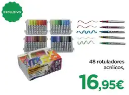 El Corte Inglés Rotuladores acrílicos oferta