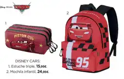 El Corte Inglés Disney Cars Estuche triple oferta